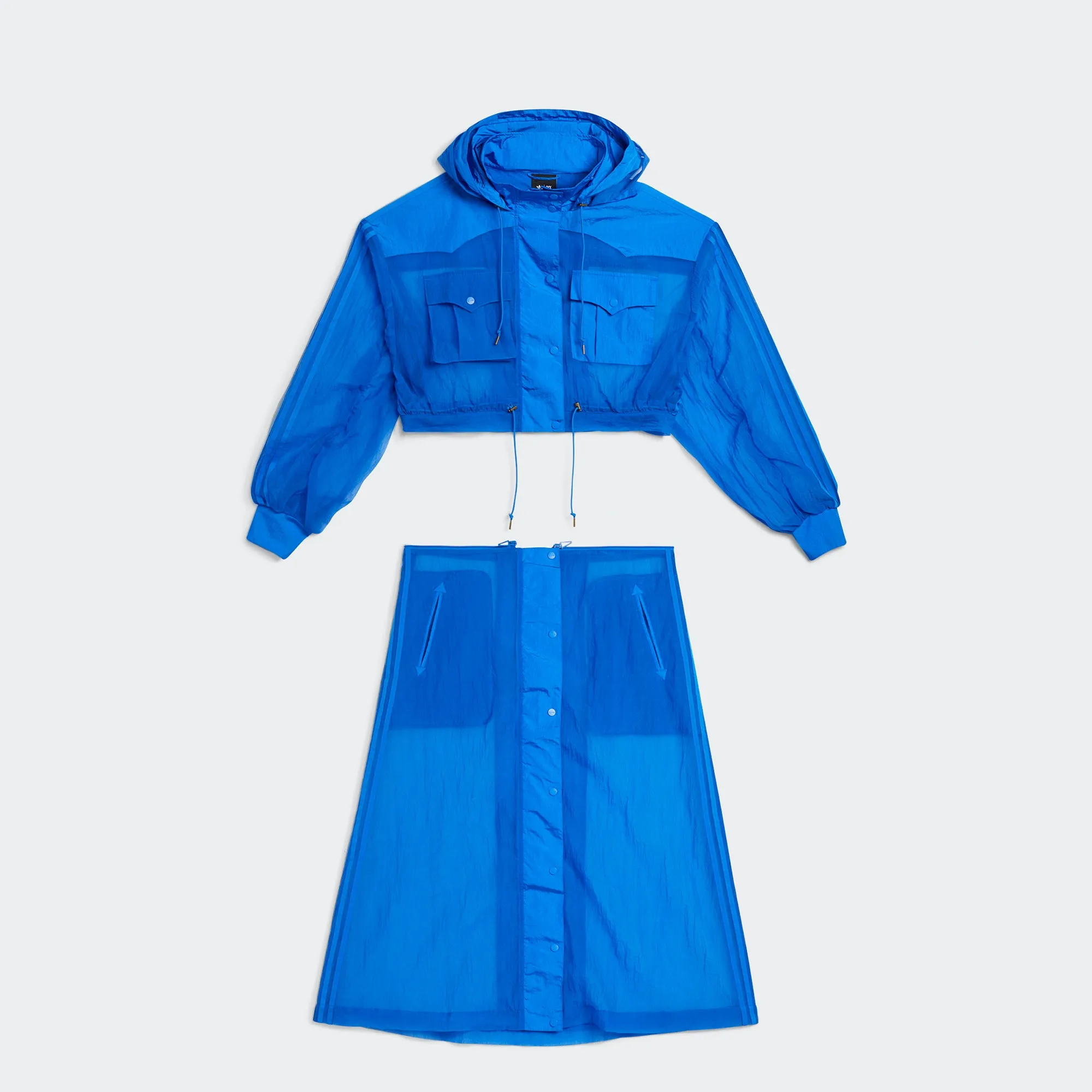 Adidas X Ivy Park Womens Long Jacket GLOBLU