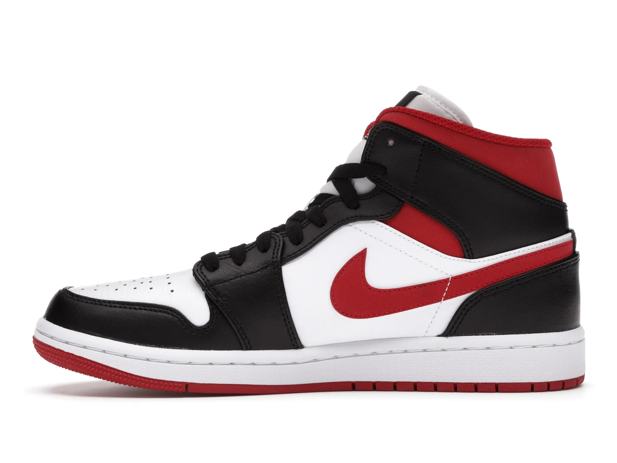 Air Jordan 1 Mid Gym Red Black White