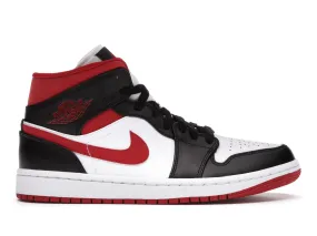 Air Jordan 1 Mid Gym Red Black White