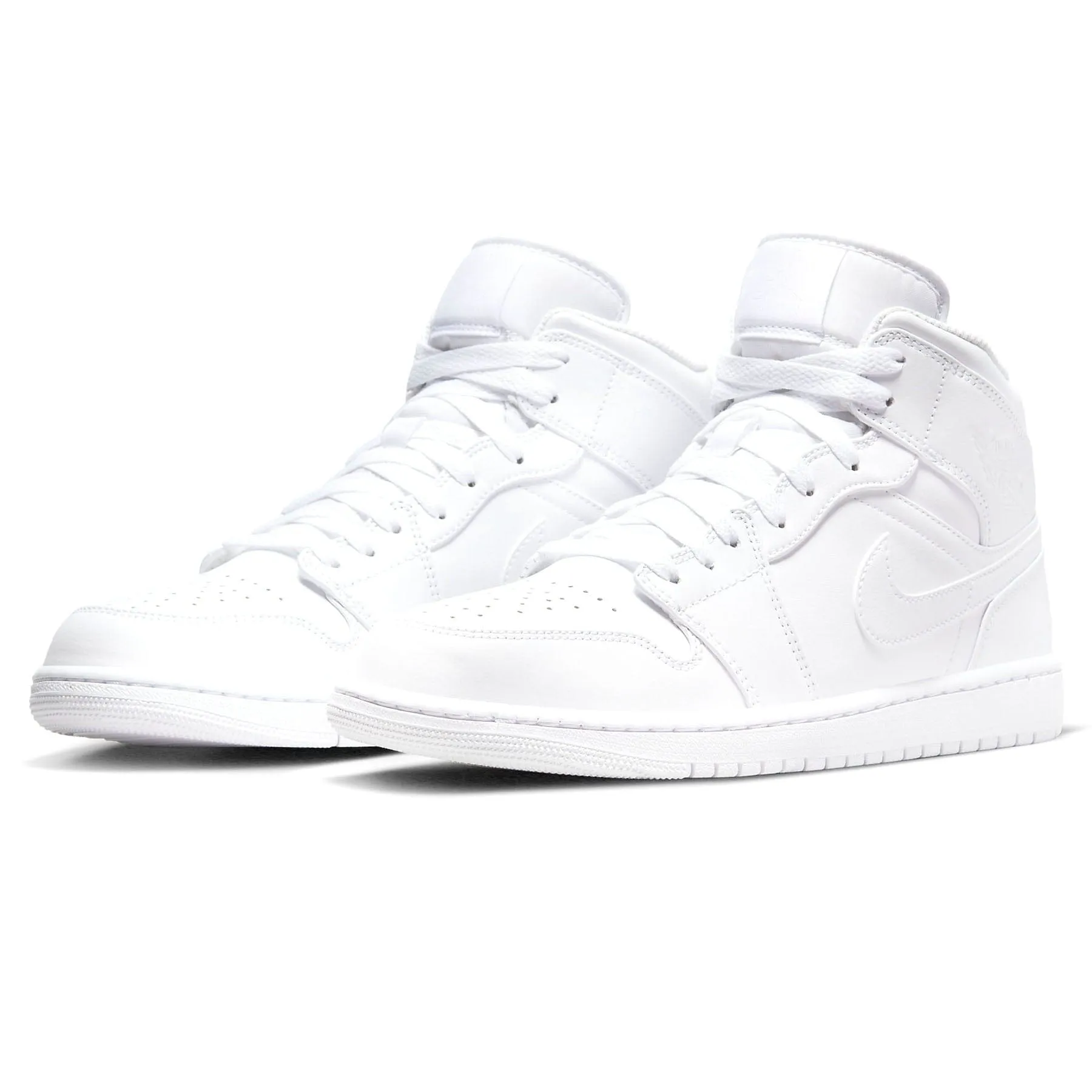 Air Jordan 1 Mid 'Triple White' 2022