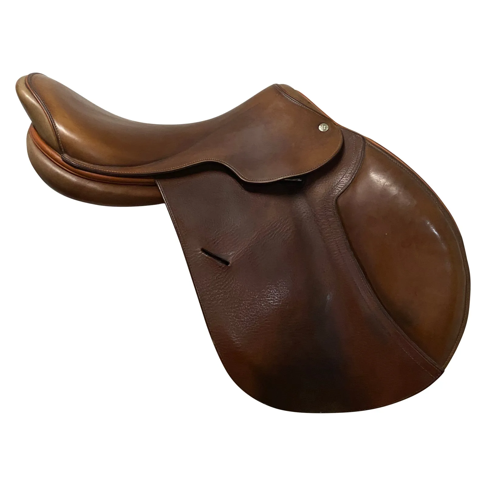 Arc De Triomphe 2008 'Prelude' Close Contact Saddle in Light Brown - 17 - 2 Flap