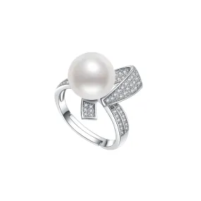 Australian White South Sea Pearl Ring WR00137