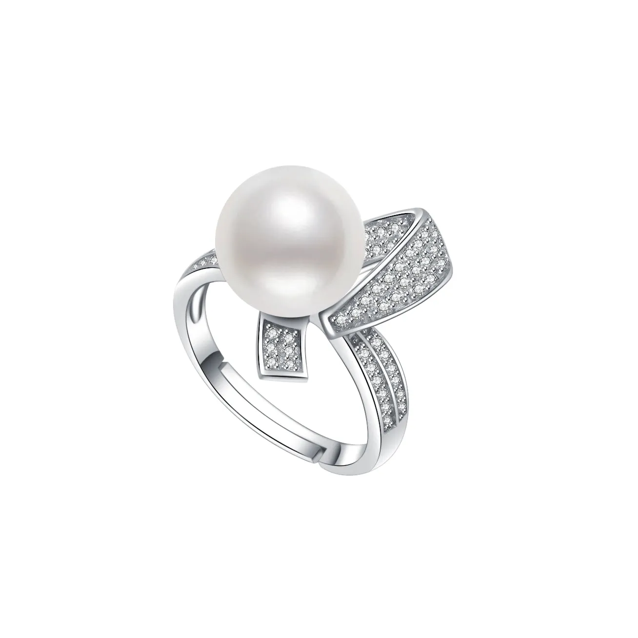 Australian White South Sea Pearl Ring WR00137