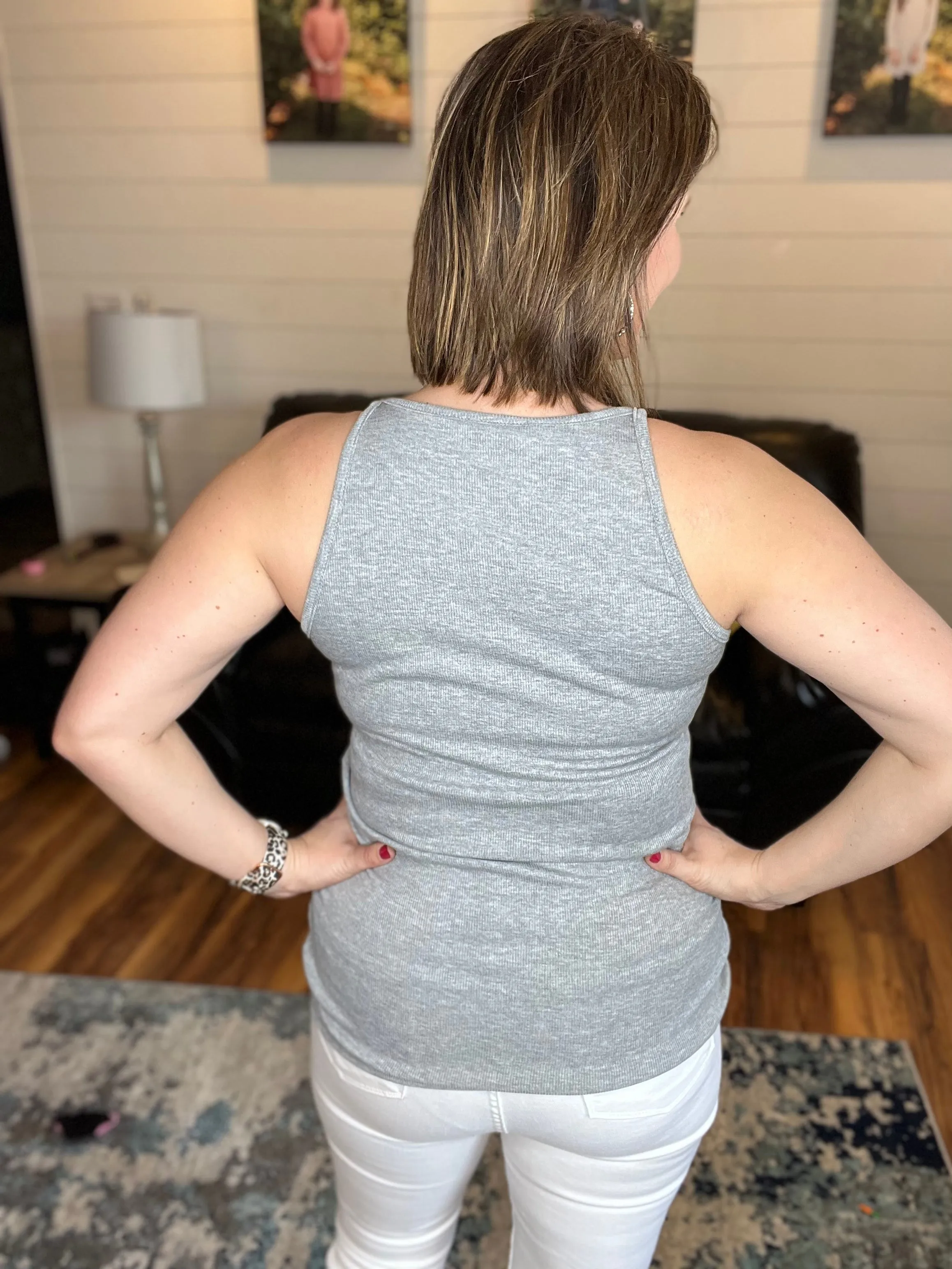 Back to Basics Grey Tank Top