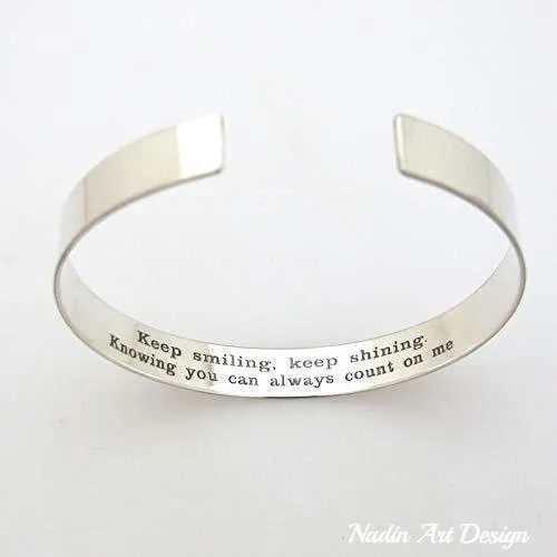 Birthday Friend Gift - Secret Message Bracelet