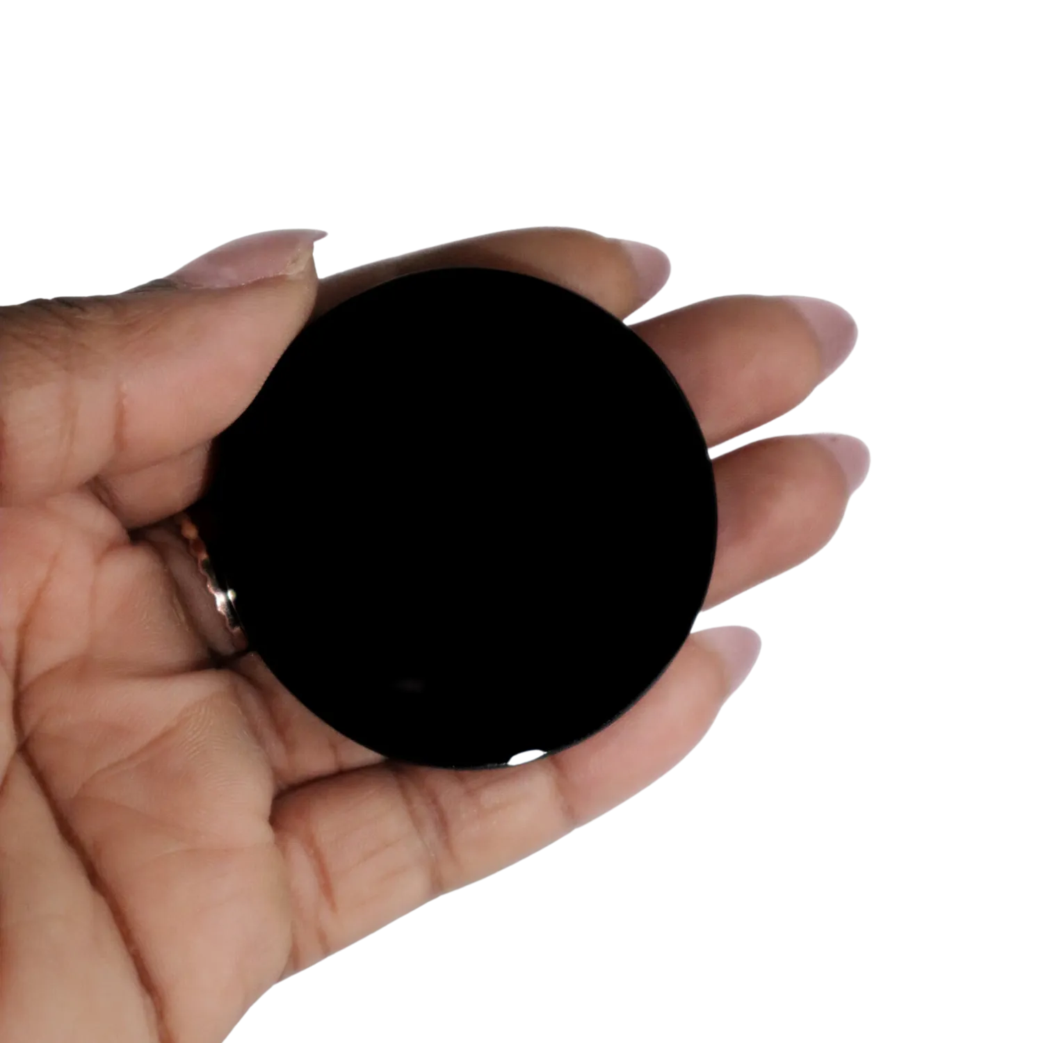 Black Obsidian Mirror