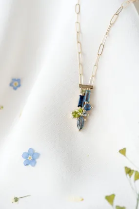 Blossom Pendant Necklace in Tranquil