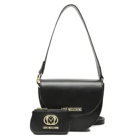 Borsa Donna a Spalla e Tracolla LOVE MOSCHINO colore Nero JC4087