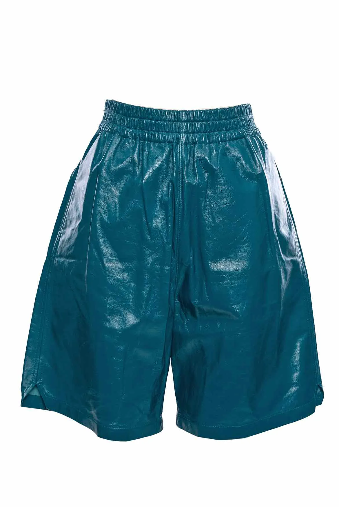 Bottega Veneta Size XS Leather Shorts