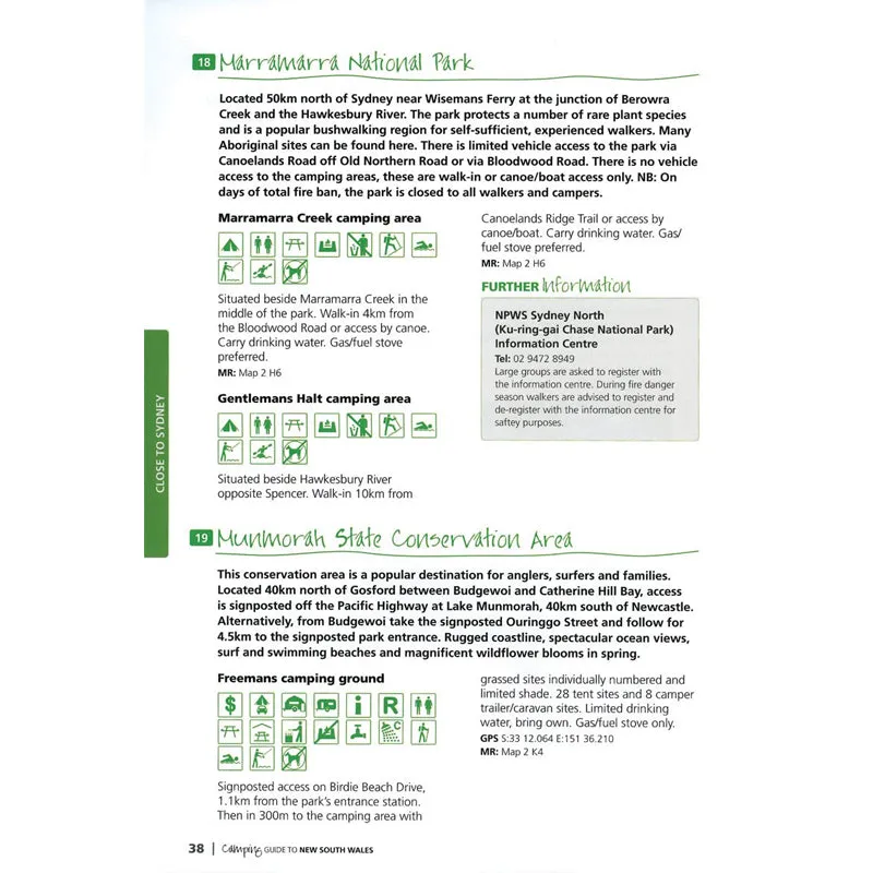 Camping Guide to New South Wales