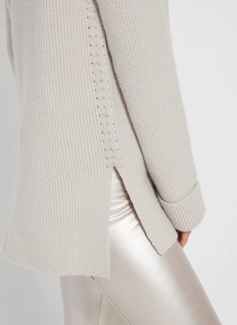 Canela Ribbed Pullover