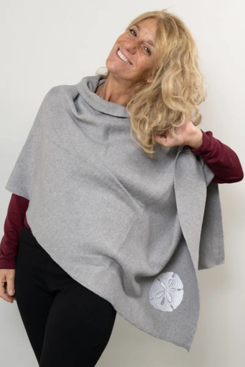 Cape Cod Sand Dollar Poncho