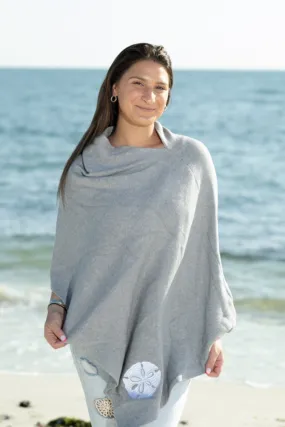 Cape Cod Sand Dollar Poncho