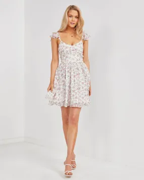 Catalina Dress-White