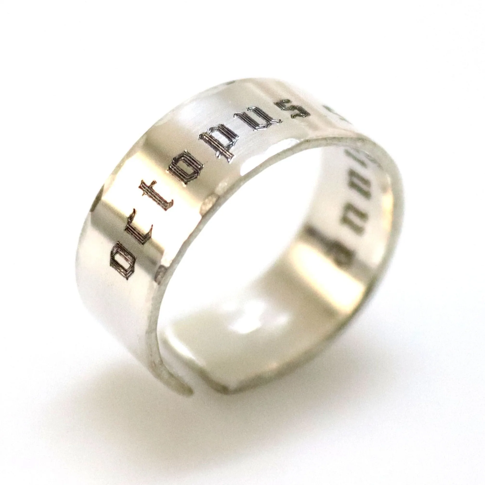 Custom Message Ring - Father's Day Gift