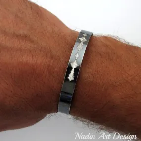 Custom Sound Wave Bracelet - Voice Wave Cuff