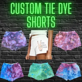 Custom Tie-Dye Shorts