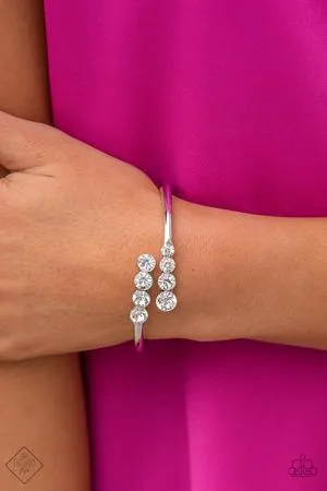 Defying Dazzle White Bracelet