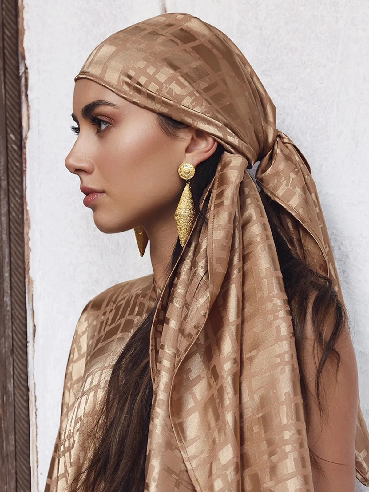 Dhaw Gold Moussor Headwrap