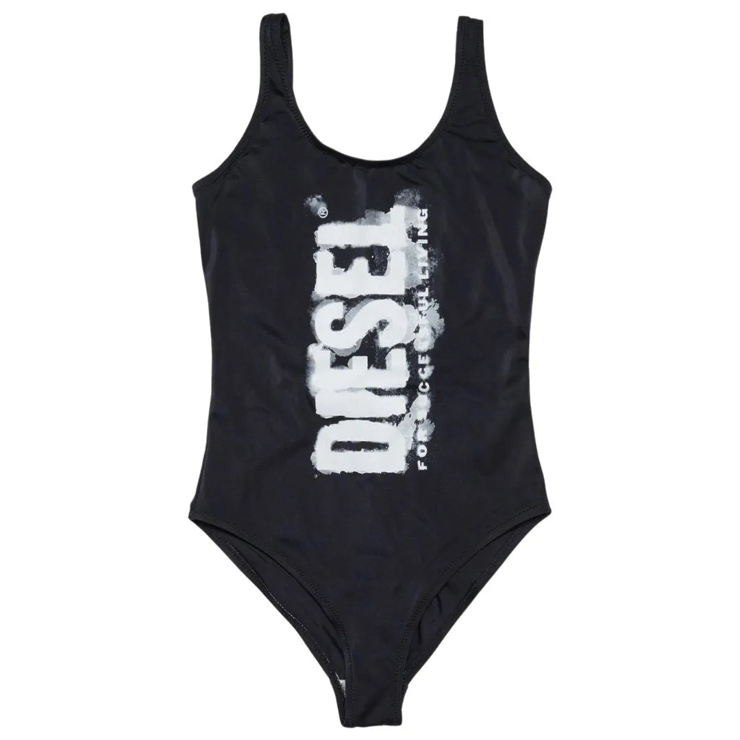 Diesel Swimsuit Logo Black