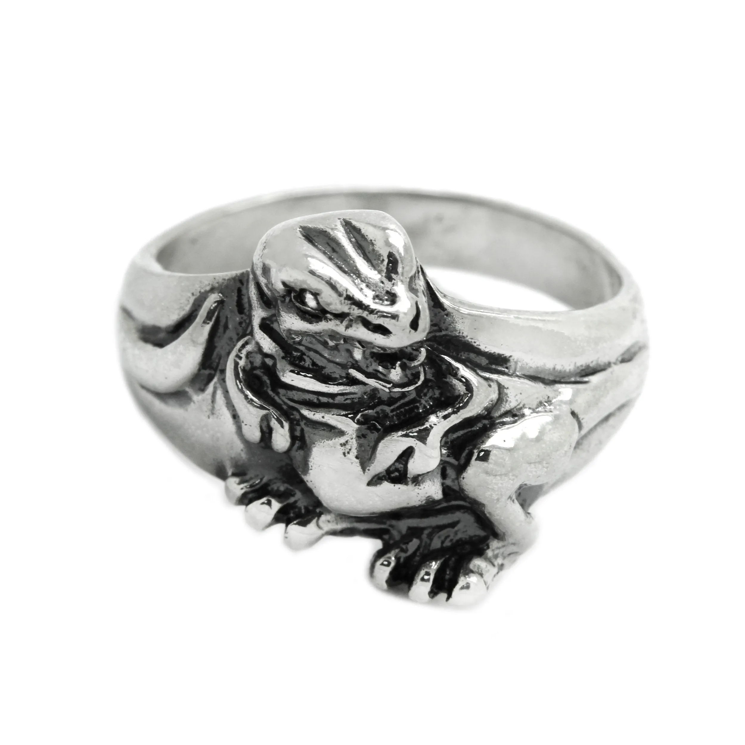 Dinosaur Jurassic Park Unisex Ring Silver 925