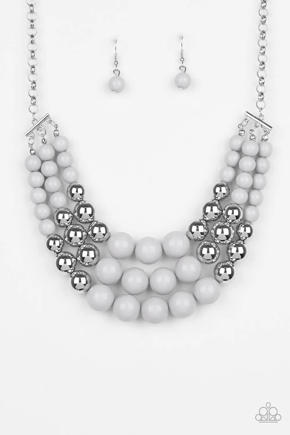 Dream Pop Silver Necklace