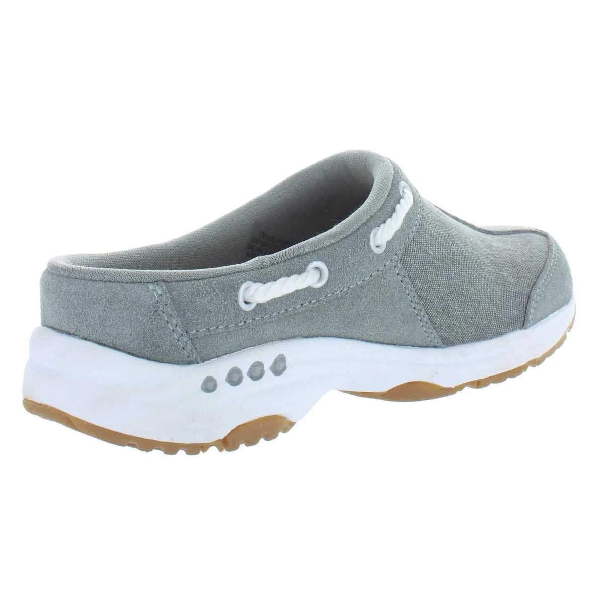 Easy Spirit Womens Travelport23 Suede Slip On Sneakers