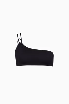 Eres Bass One Shoulder Bikini Top - Ultra Black