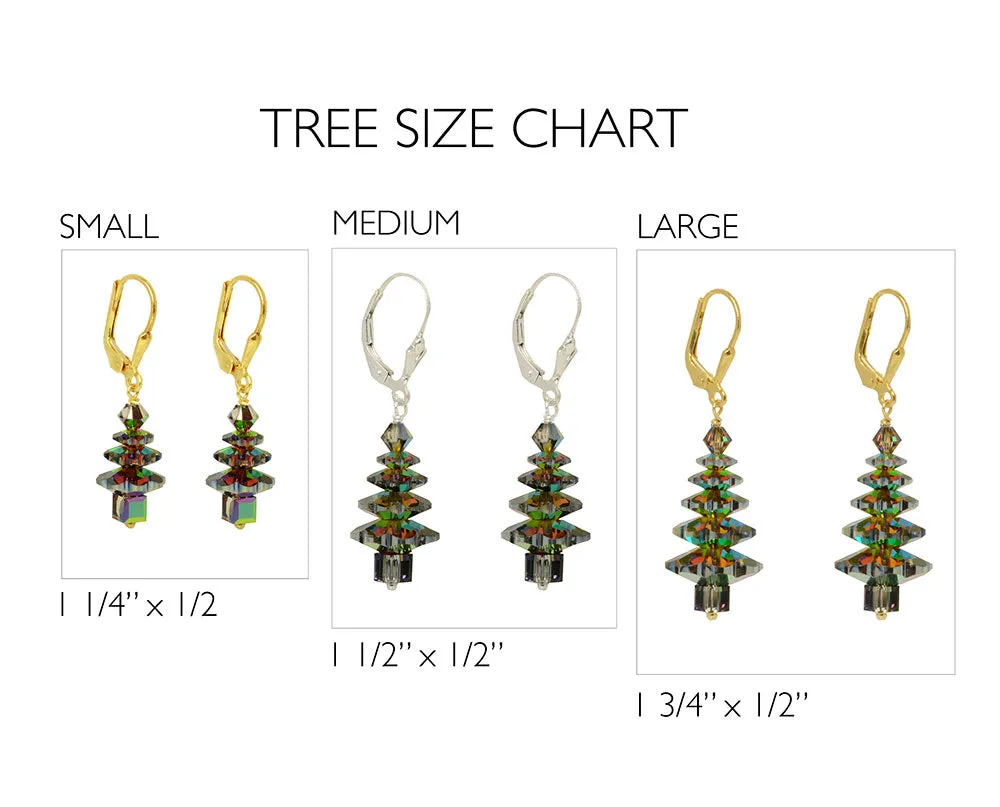 Evergreen Tree Earrings - MEDIUM