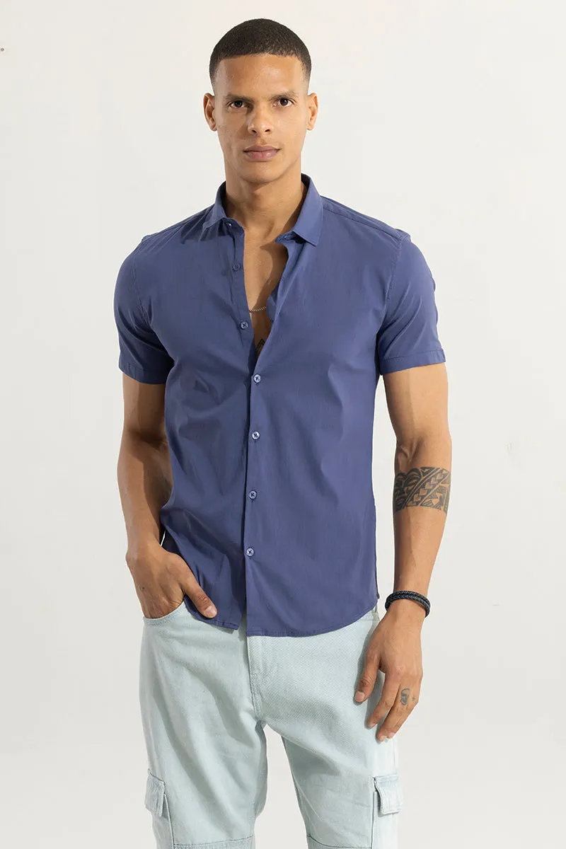 Flexit Violet Blue Shirt