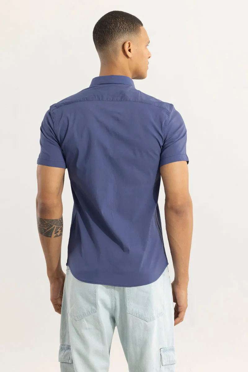 Flexit Violet Blue Shirt