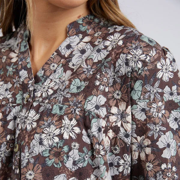 Floral Meadow Blouse - Francesca Floral Print