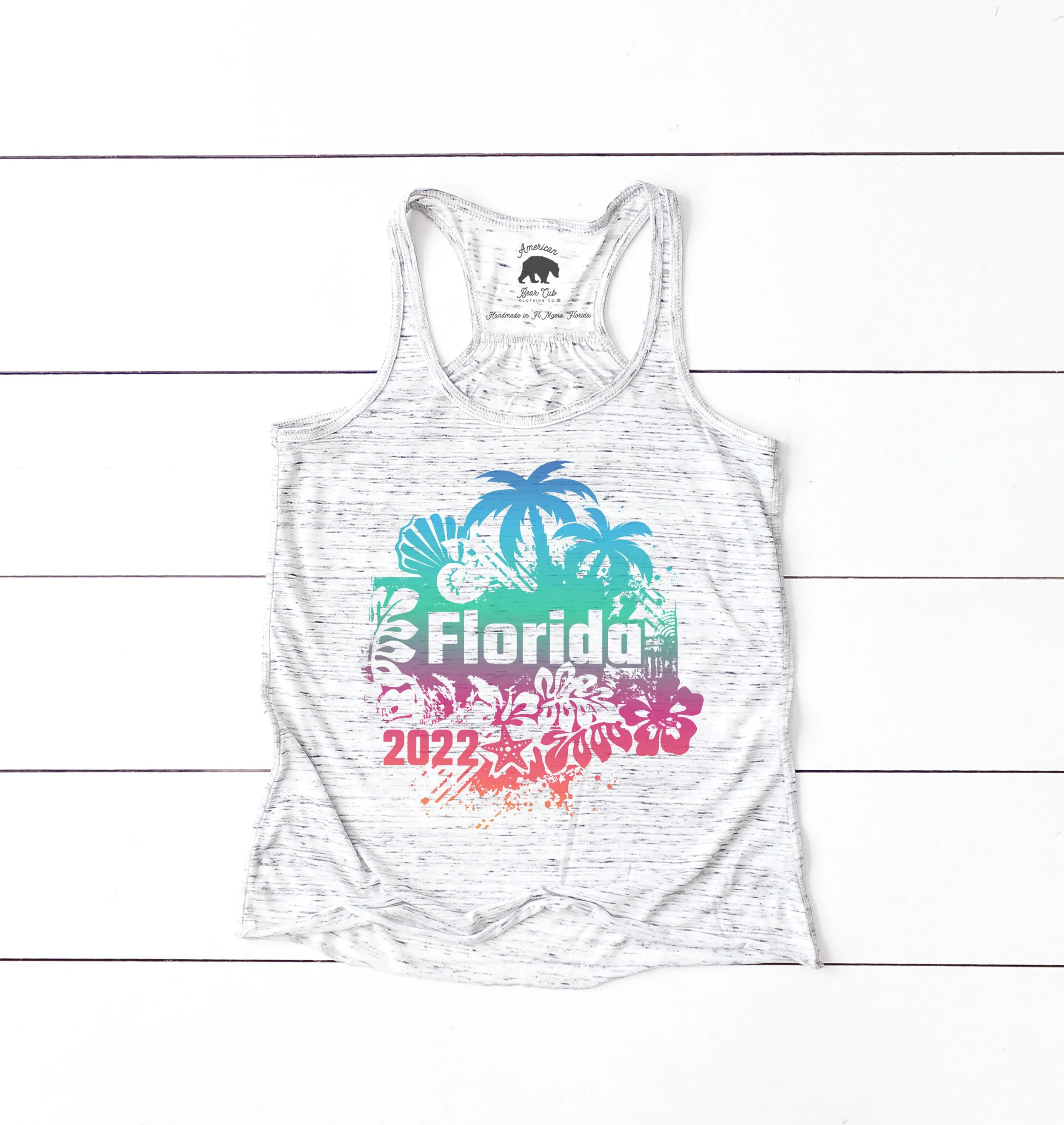 Florida 2022 flowy racerback tank top