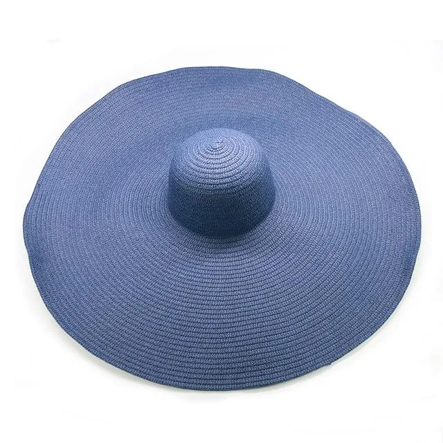 Foldable Wide Brim King Size Floppy Sun Hat