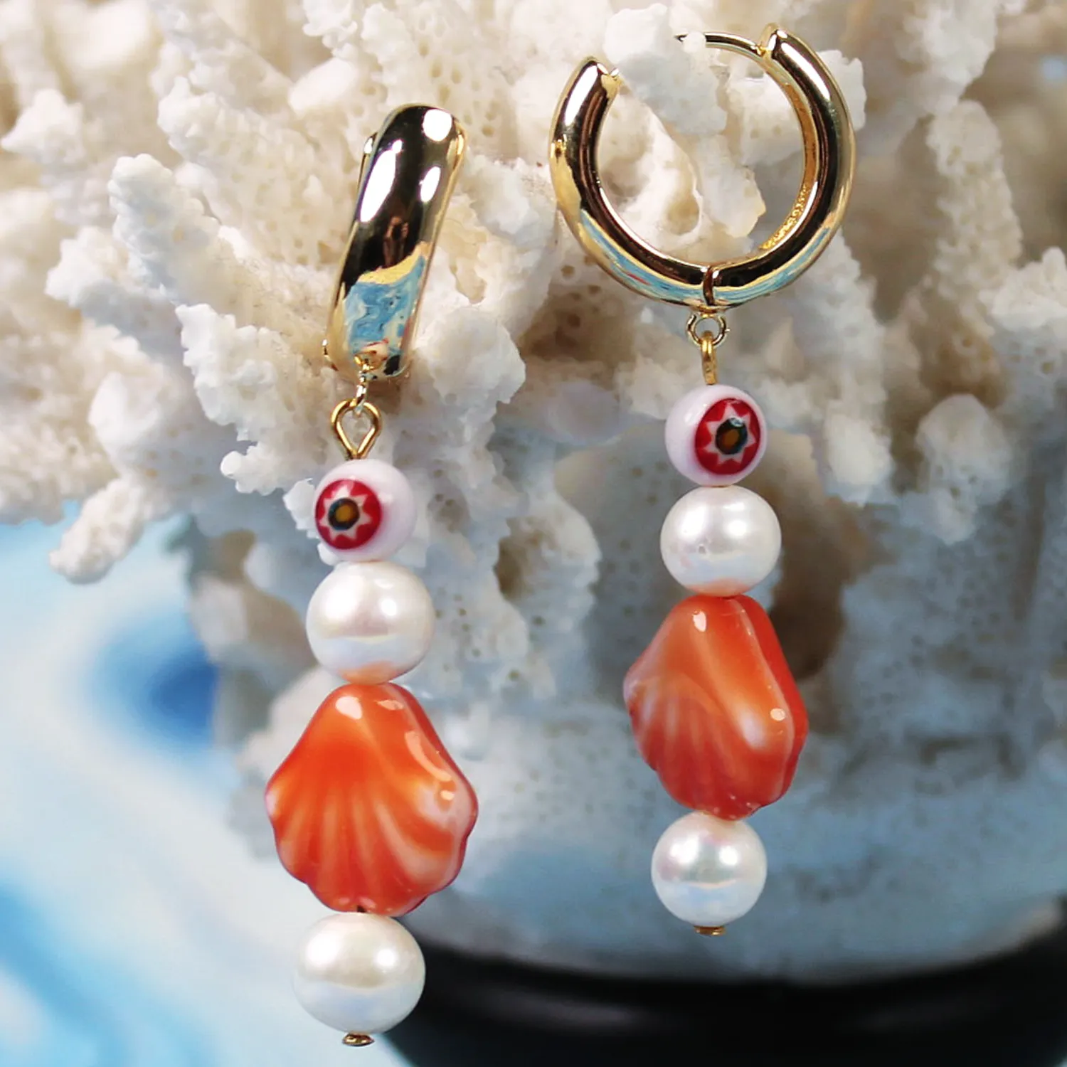 Gatha Shell Earrings