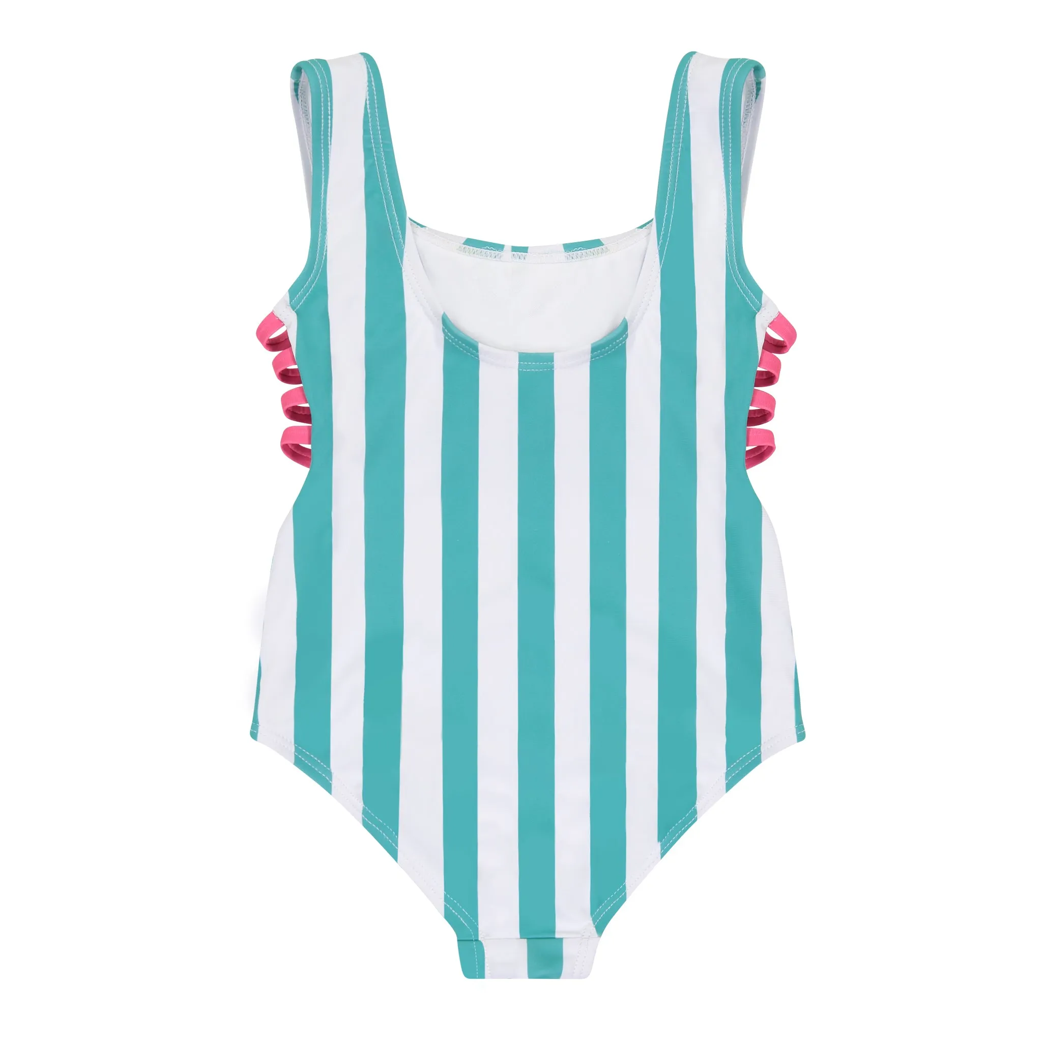 Girls Vacay Mode 1-Piece Swimsuit (Size 8 -16 Years)