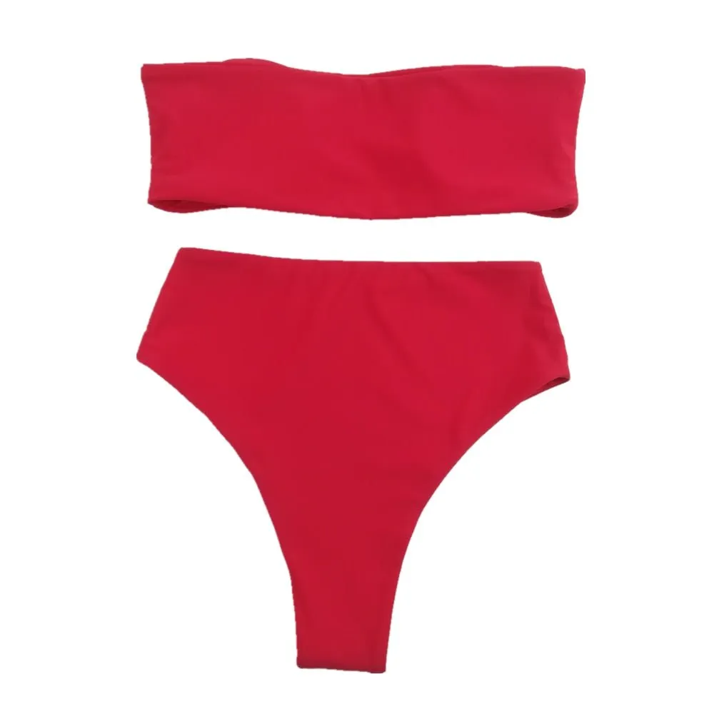 Hannah Hot Bandeau-Bikini-Set