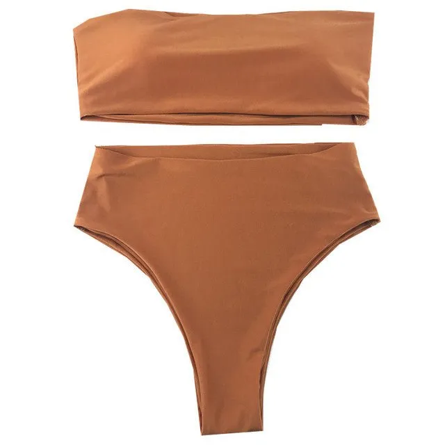 Hannah Hot Bandeau-Bikini-Set