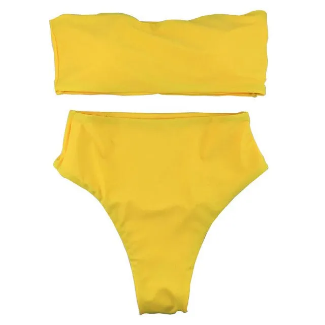 Hannah Hot Bandeau-Bikini-Set