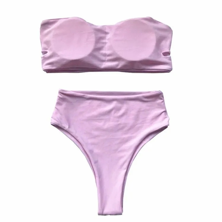 Hannah Hot Bandeau-Bikini-Set