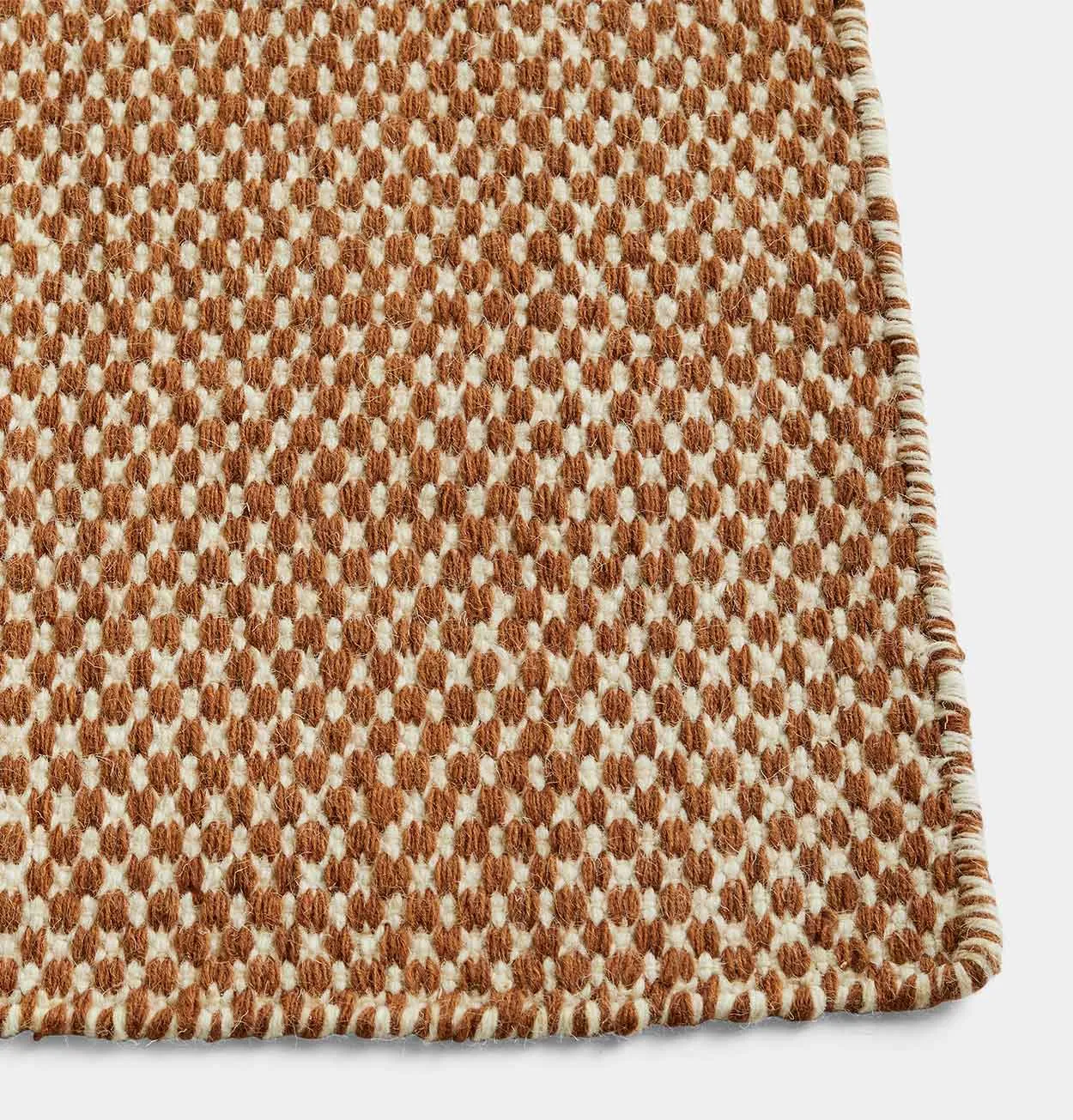 HAY Moiré Kelim Rug in Cinnamon – Various Sizes