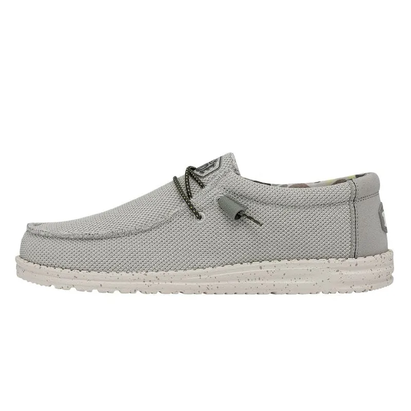 'Hey Dude' Men's Wally Sox Triple Needle - Fog