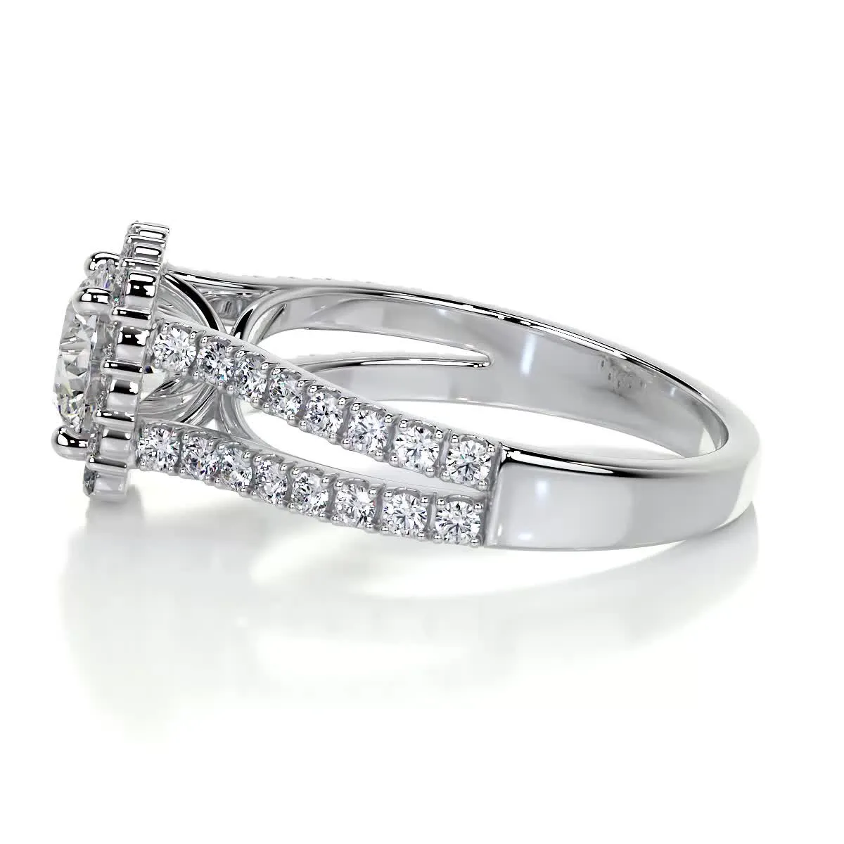 Hilary Diamond Engagement Ring -Platinum