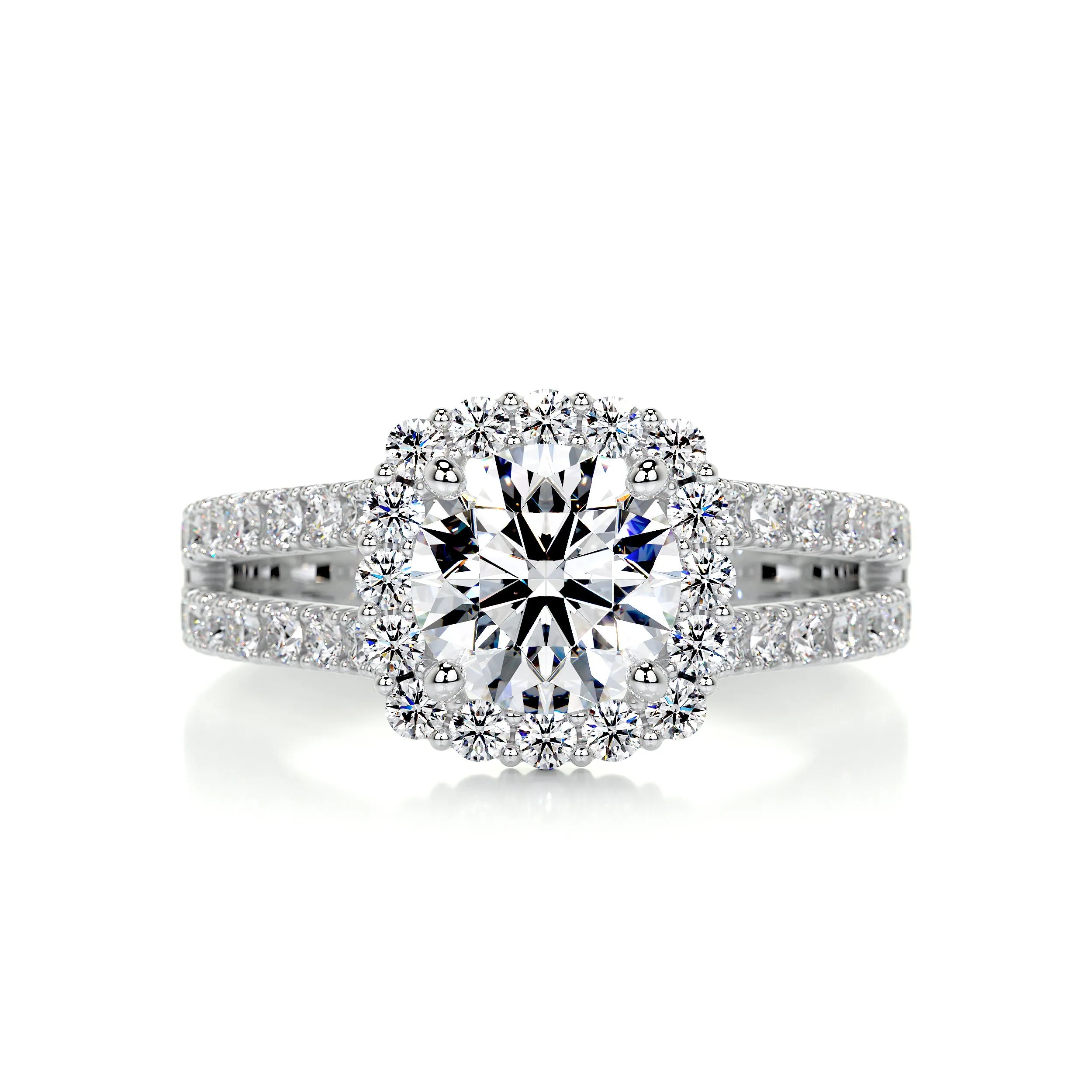 Hilary Diamond Engagement Ring -Platinum