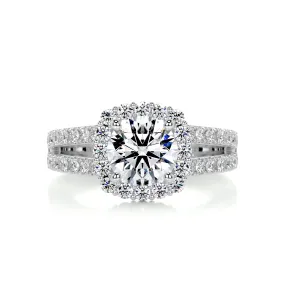 Hilary Diamond Engagement Ring -Platinum