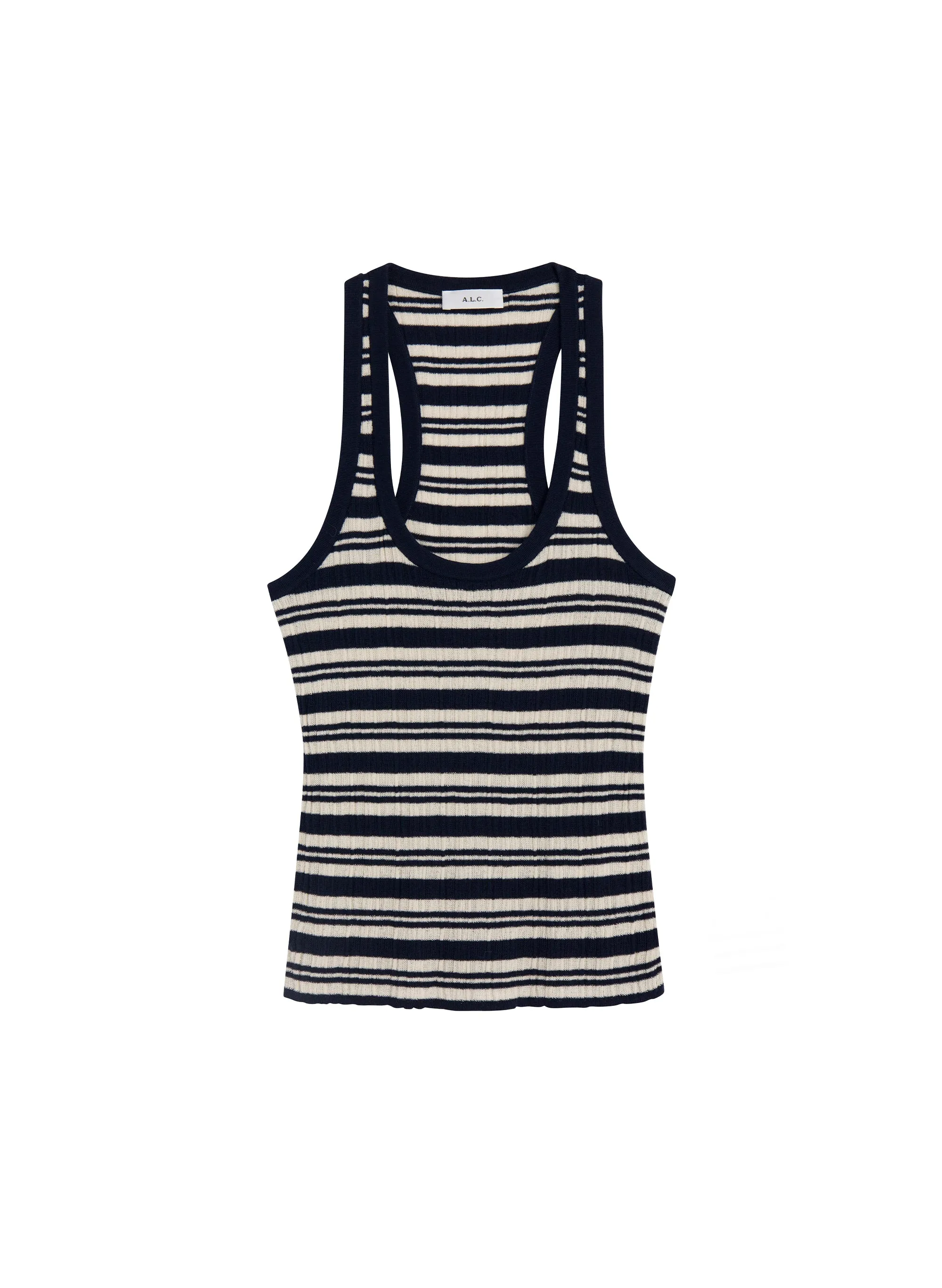 Iris Fine Cotton Knit Tank