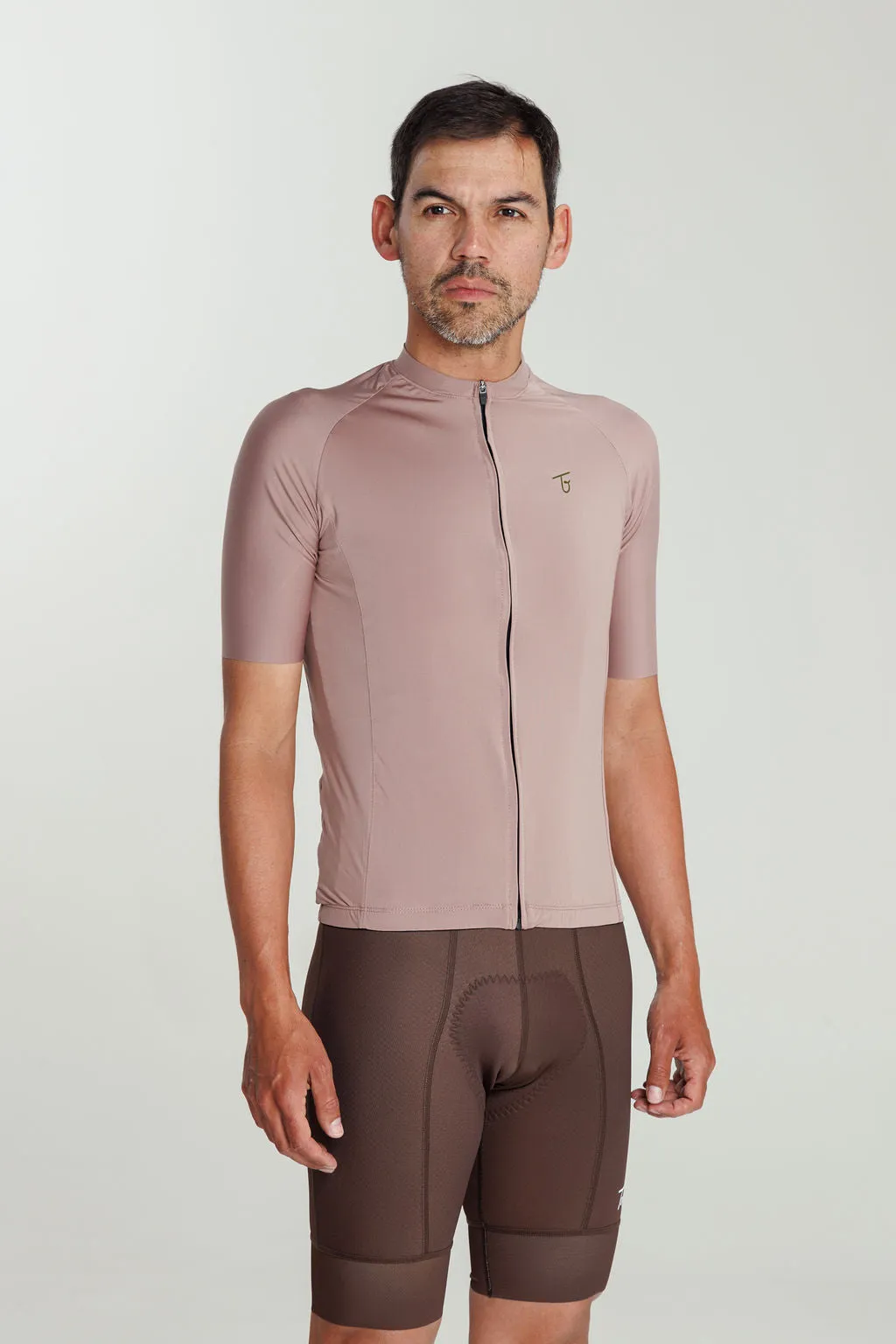 Jersey Ciclismo Hombre Route 2.0 Cocoa