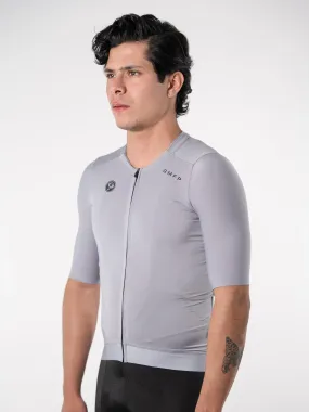 Jersey Velo core UNISEX GRIS CLARO