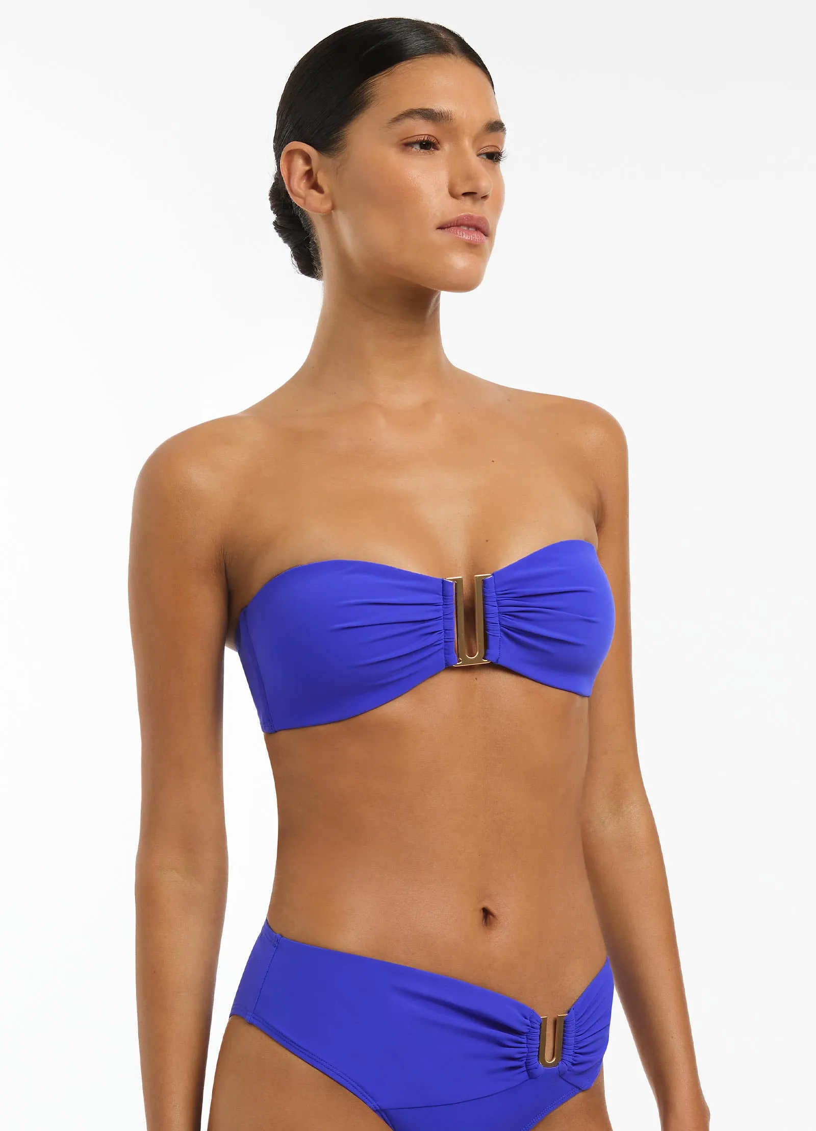 Jetset Bandeau Bikini Top - Sapphire