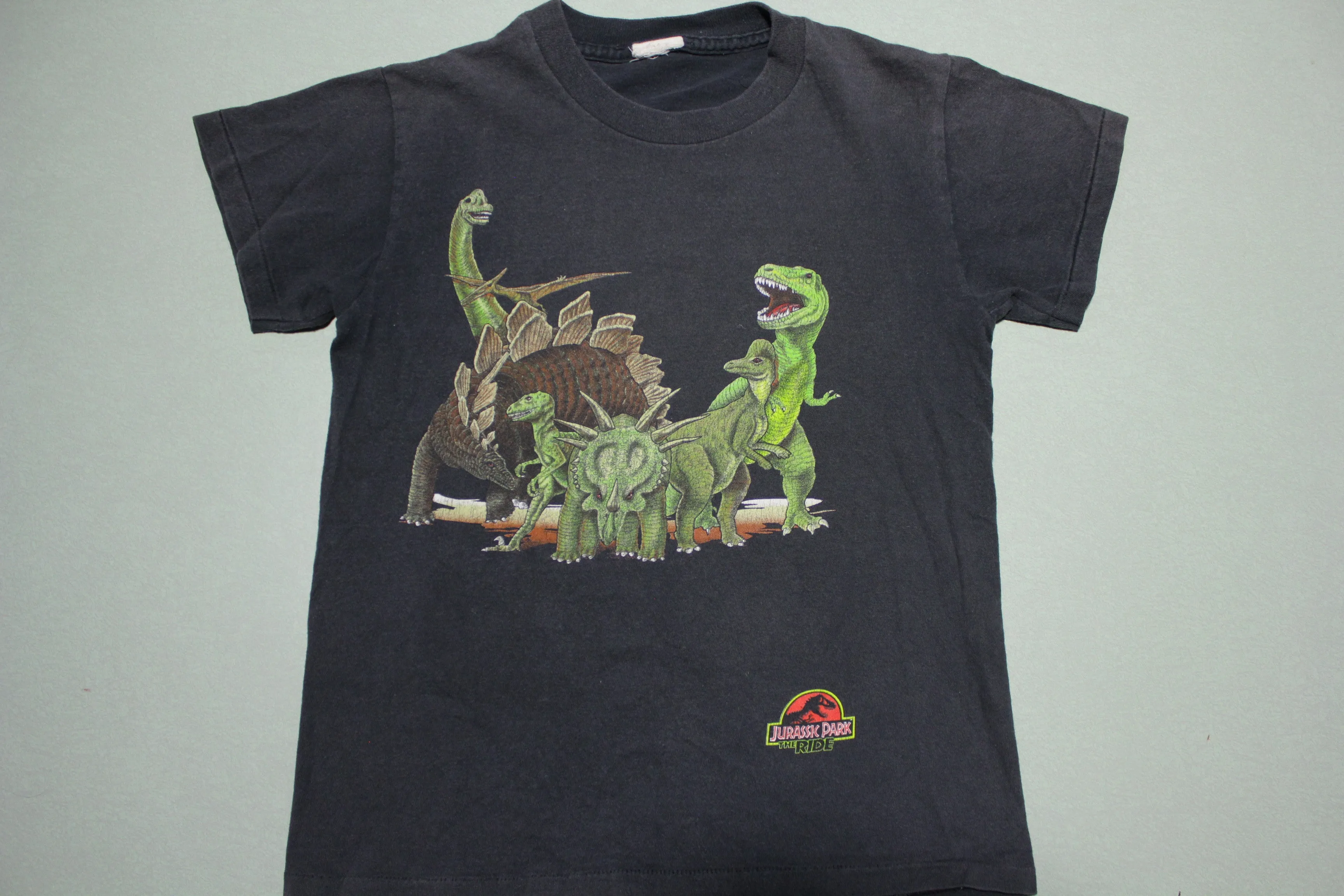 Jurassic Park Ride Vintage Universal Studios Single Stitch T-Shirt